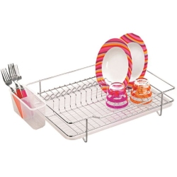 Πιατοθήκη μεταλλική ασημί 46.5x33x10.5εκ Ece Metal 40427