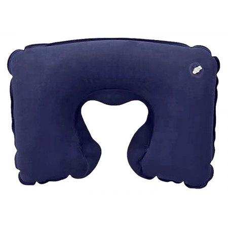 Μαξιλάρι αυχένα φουσκωτό μπλε 35x26x9εκ Summertiempo 42-3083