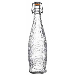 Μπουκάλι γυάλινο με έλασμα Diamond 1Lt Homestyle 7017