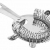 Σουρωτήρι cocktail ανοξείδωτο Hawthorne ασημί 11.5x15x2εκ Ectia 7353000
