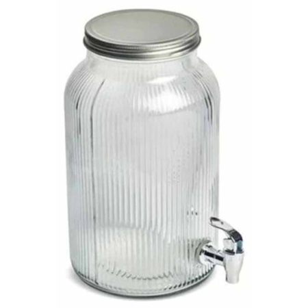 Δοχείο με κάνουλα γυάλινο διάφανο 4Lt Homestyle 352107105