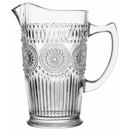 Κανάτα γυάλινη Antique διάφανο 1.3Lt Delisoga DSH040A