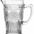Κανάτα γυάλινη Antique διάφανο 1.3Lt Delisoga DSH040A