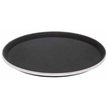 Δίσκος σερβιρίσματος fiberglass μαύρος 40.5x2εκ Homestyle 1600.S