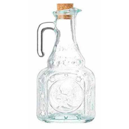 Καράφα γυάλινη με φελό 250ml Homestyle MU-H250