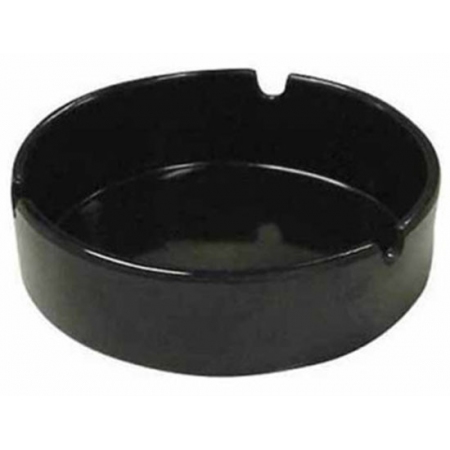 Σταχτοδοχείο μελαμίνης μαύρο 10.5x3εκ Homestyle 506