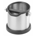 Knock box υπολειμμάτων καφέ ανοξείδωτο ασημί 18x16.5x16.5εκ Ectia 6163072