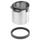 Knock box υπολειμμάτων καφέ ανοξείδωτο ασημί 18x16.5x16.5εκ Ectia 6163072