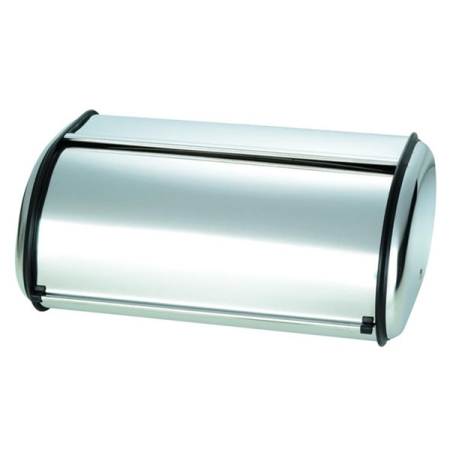 Ψωμιέρα ανοξείδωτη ασημί 42x28x19εκ Homestyle 616008
