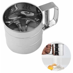 Αχνηρίχτης ανοξείδωτος ασημί 10.5x15.5x9.5εκ Ectia 735002