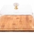 Βουτυριέρα-Τυριέρα ξύλινη-πλαστική natural 19.5x13x8εκ Homestyle 73502013
