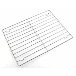 Σχάρα μεταλλική ορθογώνια ασημί 38.52x9x1.2εκ Homestyle 9081138