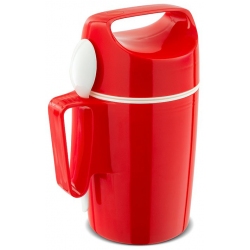 Φαγητοδοχείο-θερμός πλαστικό κόκκινο 850ml Rotpunkt NR850