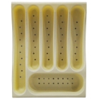 Κουταλοθήκη πλαστική εκρού 38x29.2x6.3εκ Sinialo 34-83-DFW0040A