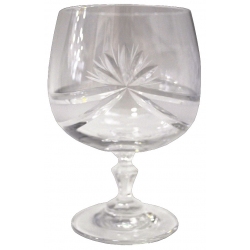 Ποτήρια κονιάκ κρυστάλλινα σετ 6 τεμαχίων Nicole 250cc Bohemia 4902132