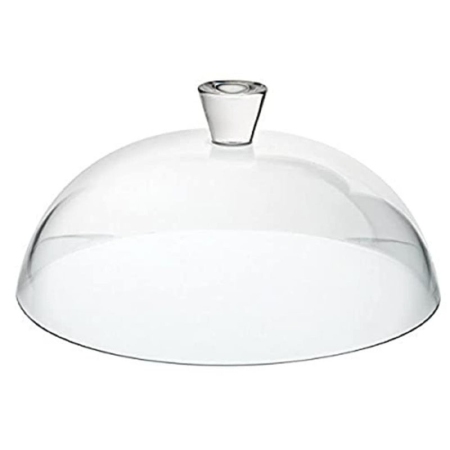 Καπάκι τουρτιέρας γυάλινο διάφανο 30.5x16εκ Patisserie Pasabahce 95197