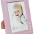 Κορνίζα παιδική μεταλλική Baby girl ροζ 10x15εκ Ankor 703418