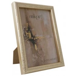 Κορνίζα πλαστική χρυσή 10x15εκ Ankor 11520-4