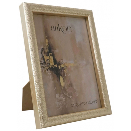 Κορνίζα πλαστική χρυσή 13x18εκ Ankor 11520-5