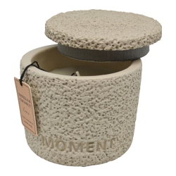 Κερί σε βάζο αρωματικό Vanilla-Coconut 9x8.5εκ Ankor 849536