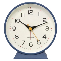 Ρολόι-ξυπνητήρι πλαστικό μπλε 11x4x12εκ Ankor 853212