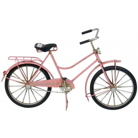 Ποδήλατο μεταλλικό μαύρο/ροζ 30εκ Ankor 796144
