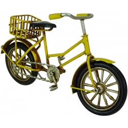 Ποδήλατο μεταλλικό μαύρο/κίτρινο 16εκ Ankor 796182