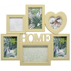 Πολυκορνίζα 6 θέσεων Home μπεζ 45.5x40.5εκ Ankor 802692