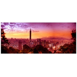 Πίνακας σε καμβά printed Πόλη 120x50εκ Ankor 814053