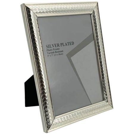 Κορνίζα επάργυρη ασημί 13x18εκ Ankor 136S03-5R