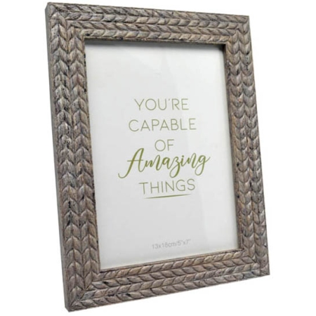 Κορνίζα αντικέ γκρι 20x25εκ Ankor 178959-8