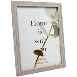 Κορνίζα ξύλινη γκρι 20x25εκ Ankor 51032-8