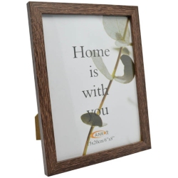 Κορνίζα ξύλινη καφέ 15x20εκ Ankor 51033-6