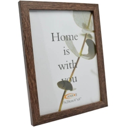 Κορνίζα τοίχου ξύλινη καφέ 24x30εκ Ankor 51033-10