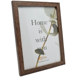 Κορνίζα τοίχου ξύλινη καφέ 40x50εκ Ankor 51033-13