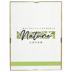 Κορνίζα τοίχου με κλιπ γυάλινη 13x18εκ Ankor 710-5