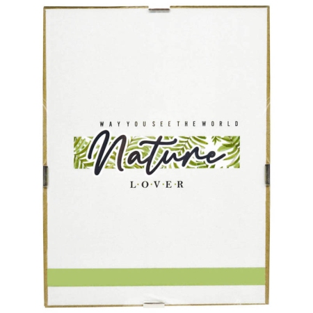 Κορνίζα τοίχου με κλιπ γυάλινη 13x18εκ Ankor 710-5