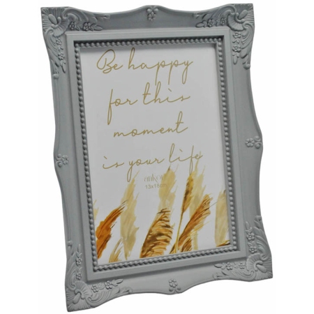 Κορνίζα πλαστική γκρι 13x18εκ Ankor 160114-5