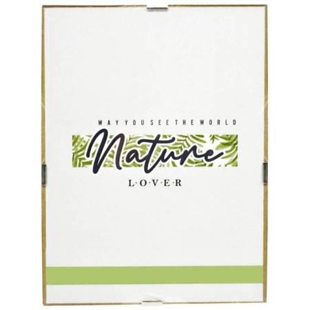 Κορνίζα τοίχου με κλιπ γυάλινη 20x25εκ Ankor 710-8