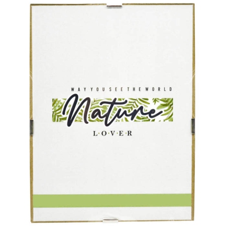 Κορνίζα τοίχου με κλιπ γυάλινη 24x30εκ Ankor 710-10