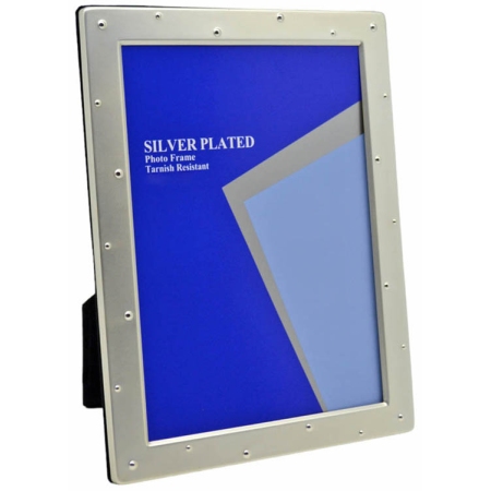 Κορνίζα επάργυρη ασημί 20x25εκ Ankor 23506-8