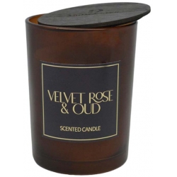 Κερί σε βάζο αρωματικό Velvet rose 8x10.5εκ Ankor 833160