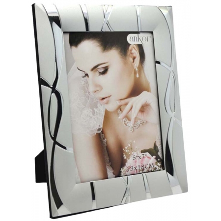 Κορνίζα επάργυρη ασημί 20x25εκ Ankor 234016-8