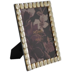 Κορνίζα γυάλινη σατινέ χρυσό 15x20εκ Ankor 8349-6