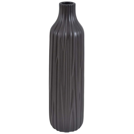 Βάζο κεραμικό ανθρακί 16.5x58εκ Ankor 832774