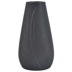 Βάζο κεραμικό ανθρακί 18.2x14.3x33.5εκ Ankor 832859