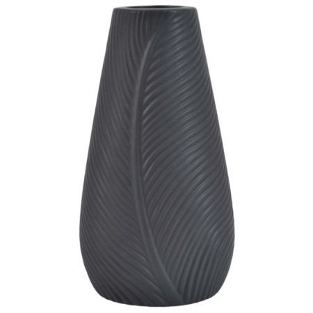 Βάζο κεραμικό ανθρακί 18.2x14.3x33.5εκ Ankor 832859