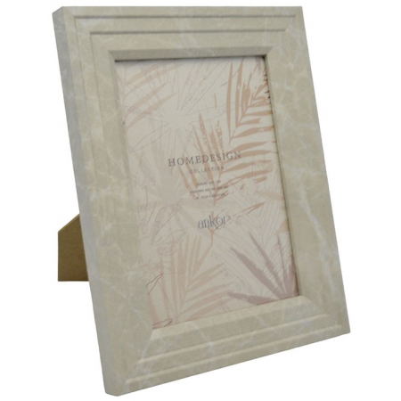 Κορνίζα ξύλινη μπεζ 10x15εκ Ankor 13218-4