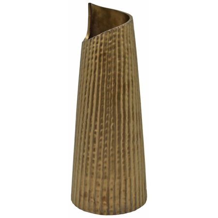 Βάζο κεραμικό μπρονζέ-χρυσό 11.5x29.5εκ Ankor 840380