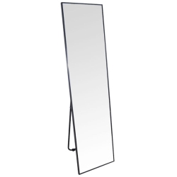 Καθρέπτης δαπέδου-τοίχου αλουμινίου μαύρος 40x150εκ Ankor 836499